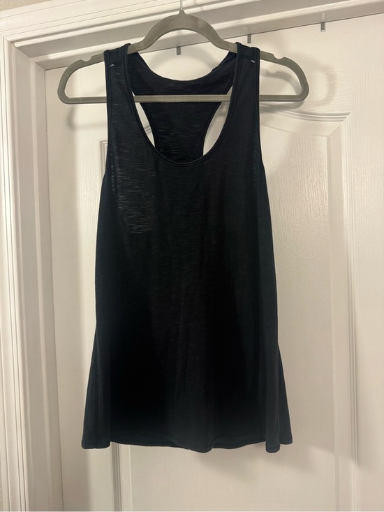 lululemon athletica Tops - Lululemon Athletica Black Heathered Racerback Tank with Mesh Details